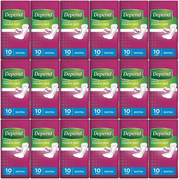 Depend Mesane Pedi Kadın Ekstra 180 Adet ürün görseli 1
