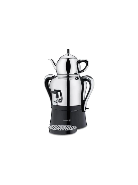Korkmaz A842 Çaykolik Inox/Krom 2000 W Çelik Semaver ürün görseli 1