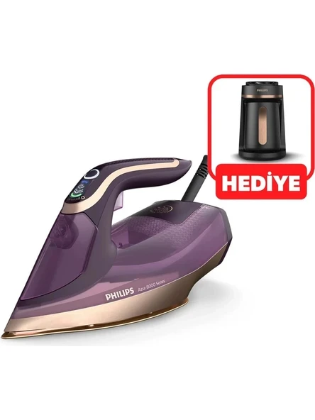 Philips DST8040/30-HDA150/60 Azur Buharlı Ütü ve Türk Kahve Makinesi Hediyeli ürün görseli 1