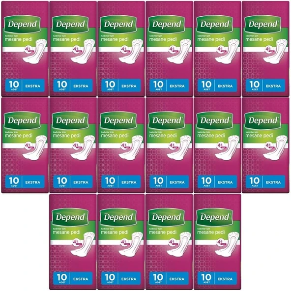 Depend Mesane Pedi Kadın Ekstra 160 Adet ürün görseli 1
