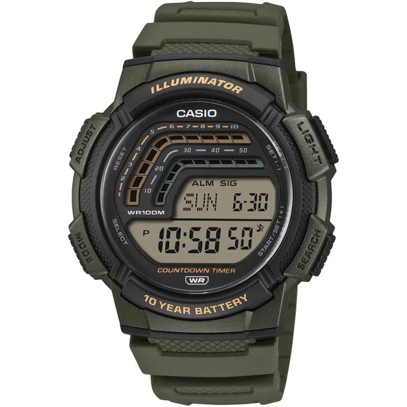 WS-1800-3AVDF Casio Erkek Kol Saati ürün görseli 1