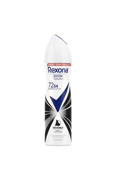 Invisible Black White Kadın Sprey Deodorant 150 ml ürün görseli 1