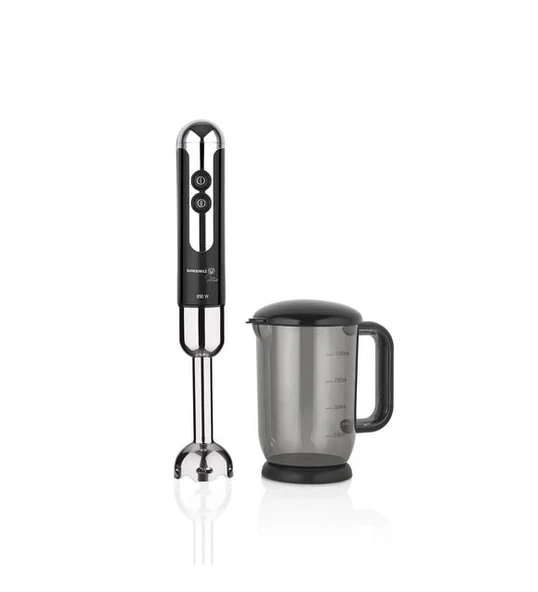 Korkmaz Mia Duo Siyah Krom Blender Set A446-10 ürün görseli 1