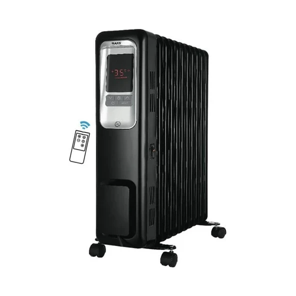 Raks Elektrikli Yağlı Radyatör Perge 2300 Watt Kumandalı ürün görseli 1