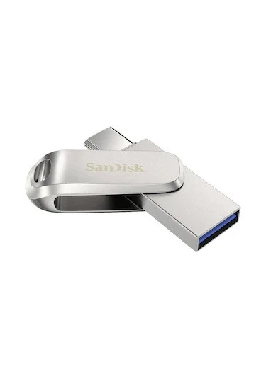 SanDisk Ultra Dual Drive Luxe SDDDC4-128G-G46 128 GB USB 3.1 Type-C Flash Bellek ürün görseli 1