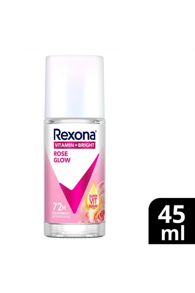 Vitamin Bright Kadın Roll On Deodorant Rose Glow 45 ml ürün görseli 1