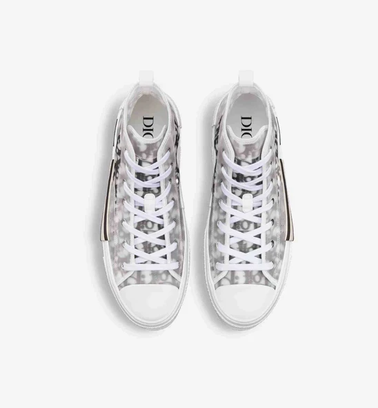 Dior B23 High Top Logo Oblique - Resim 3