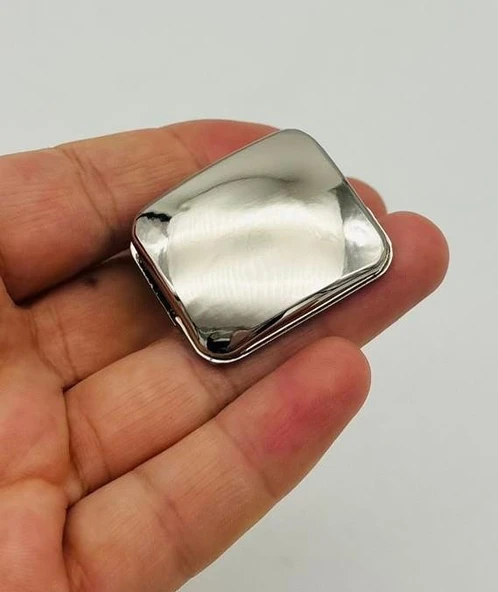 Angel Çanta Aksesuar Gümüş Renk 3.2x2.6 Cm Mıknatıslı Kilit ürün görseli 1