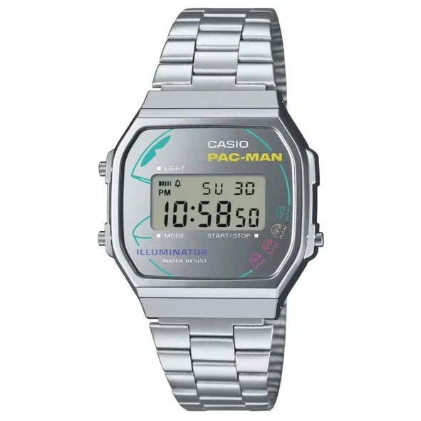 A168WEPC-7ADR Casio Pacman Dijital Unisex Kol Saati ürün görseli 1