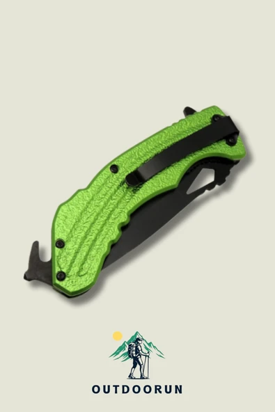 Testereli Alevli Outdoor Çakı - 22 cm - Resim 3