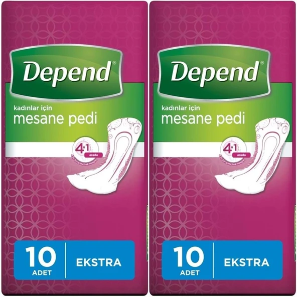 Depend Mesane Pedi Kadın Ekstra 20 Adet ürün görseli 1