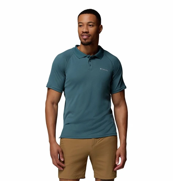 Columbia Men's Alpine Chill™ Pro Erkek Polo Yaka Tişört AO3828 ürün görseli 1