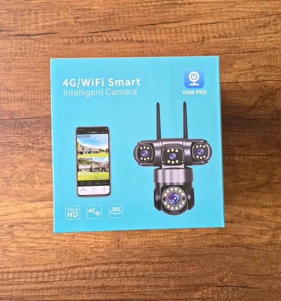Icampro ICP-113W 9mp 3kameralı Wıfı Kamera V380PRO ürün görseli 1