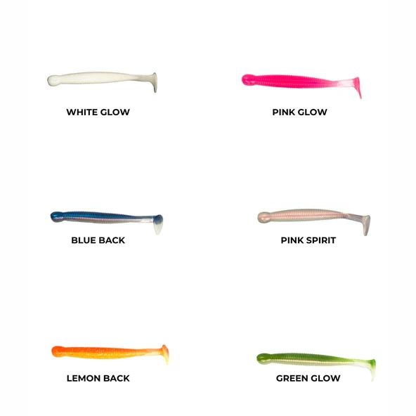 Caretta Flash Minnow 8 Cm Silikon Yem ürün görseli 1