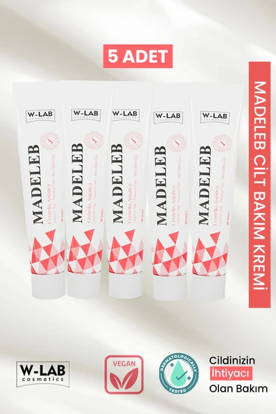 W-Lab Cosmetics Madeleb Cilt Bakım Kremi 5 li Set ürün görseli 1
