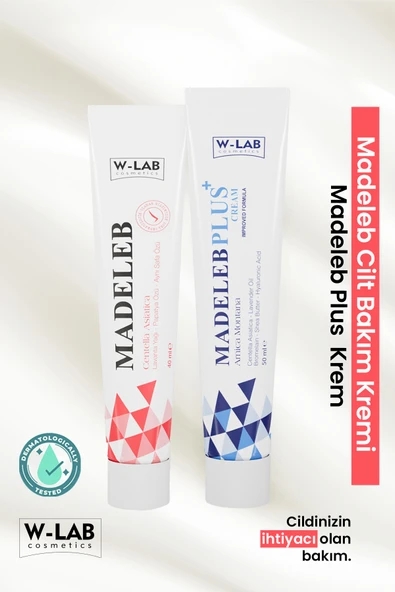 W-Lab Cosmetics Madeleb Krem + Madeleb Plus Jel Set ürün görseli 1