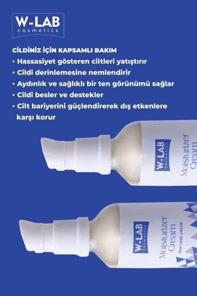 W-Lab Cosmetics Moisturizer Krem 50 ML - Resim 3