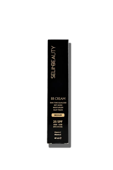 Selin Beauty BB Cream Medium SPF25 40 ML - Resim 3