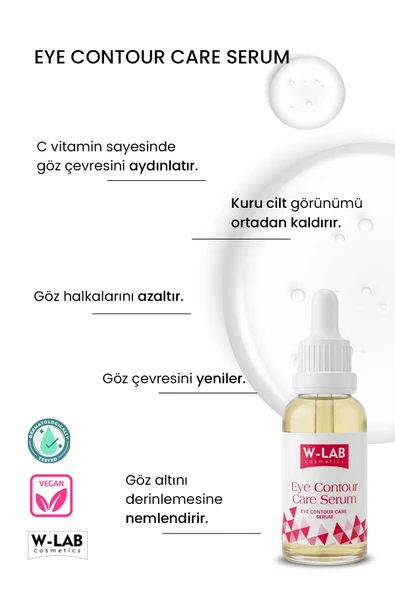 W-Lab Cosmetics Eye Contour Serum 30 ML - Resim 2