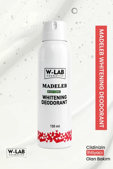 W-Lab Cosmetics Whitening Deodorant 150 Ml ürün görseli 1