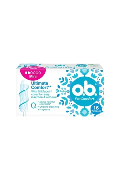 OB TAMPON MİNİ COMFORT 16 LI ürün görseli 1