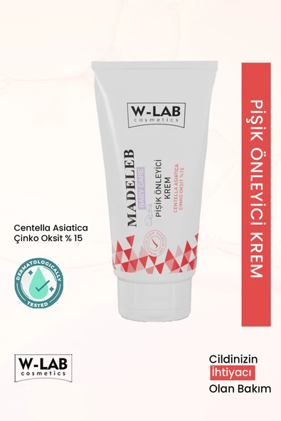 W-Lab Cosmetics Madeleb Pişik Önleyici Krem 75 ML ürün görseli 1