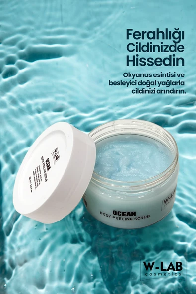 W-Lab Cosmetics Ocean Body Peeling Scrub 250 Ml - Resim 4