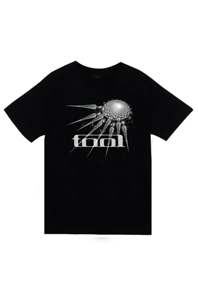 fame-stoned Tool Müzik Grubu - 10,000 Days Baskılı Unisex %100 Pamuk Siyah T-shirt ürün görseli 1
