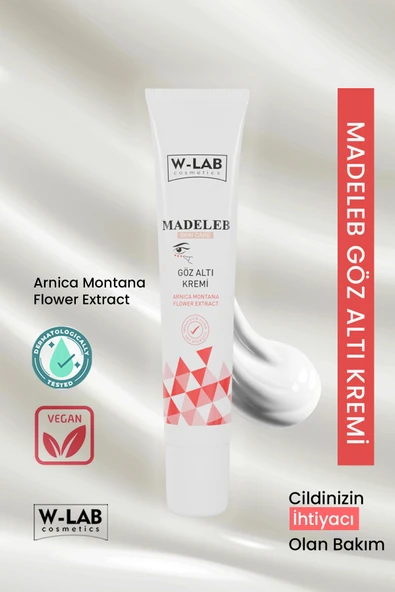 W-Lab Cosmetics Madeleb Göz Altı Kremi 20 ML ürün görseli 1