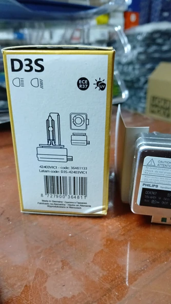 PHILIPS ZENON D3S AMPUL - Resim 3
