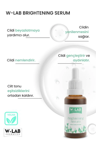 W-Lab Cosmetics Bright Serum 30 ML - Resim 2
