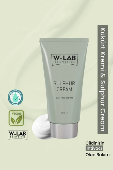 W-Lab Cosmetics Kükürt Kremi 50 ML ürün görseli 1