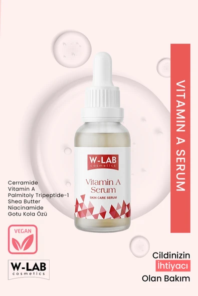 W-Lab Cosmetics Vitamin A Serum 30 ML ürün görseli 1