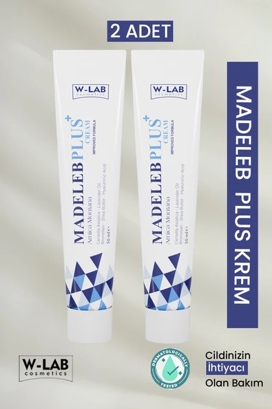 W-Lab Cosmetics Madeleb Plus Krem 2 Li Paket ürün görseli 1