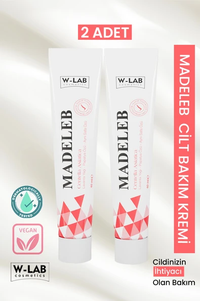 W-Lab Cosmetics Madeleb Cilt Bakım Kremi 2 li Set ürün görseli 1