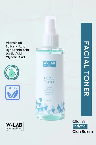 W-Lab Cosmetics Facial Toner 150 ML ürün görseli 1