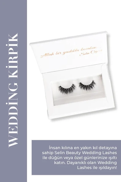 Selin Beauty Wedding Kirpik ürün görseli 1