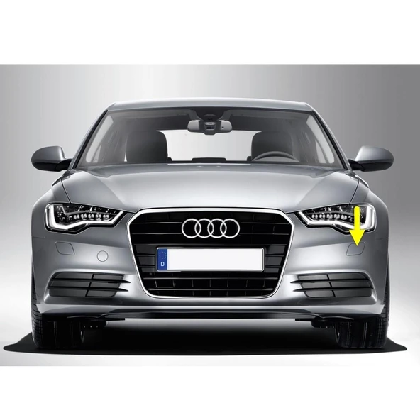 Audi A6 2012-2014 Far Yıkama Kapağı Sol Ön 4G0955275 ürün görseli 1
