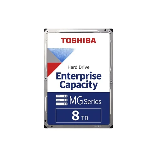 TOSHIBA ENTERPRISE, MG10ADA800E, 3.5", 8TB, 512Mb 7200 Rpm, 7/24 Güvenlik, Data Center, Nas, Server, HDD (Türkiye Distribütörü Garantili) ürün görseli 1