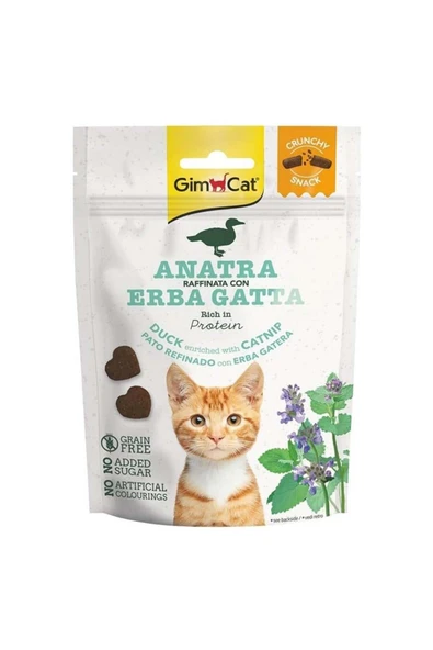 Snacks Crunchy Ördek ve Catnipli Kedi Ödülü 50gr ürün görseli 1