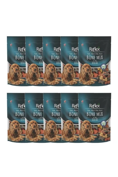 Semi Moist Bone Mix Kemik Mix Köpek Ödül Maması 150 gr X 10 Adet ürün görseli 1