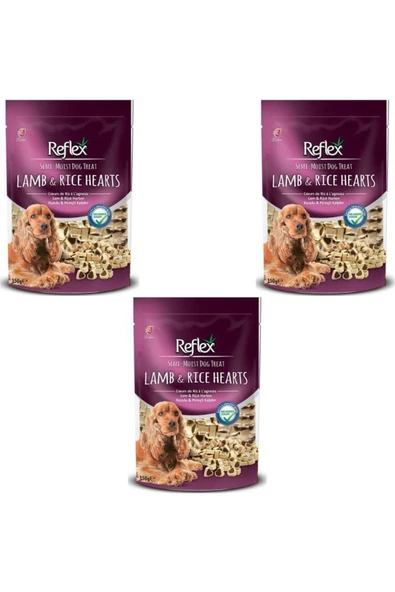 Semi-moist Kuzulu Ve Pirinçli Mini Kalpli Yarı Yumuşak Köpek Ödül Maması 150gr 3 X Adet ürün görseli 1