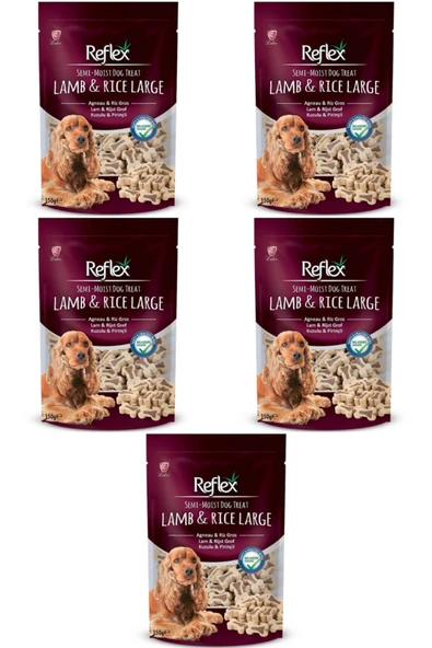 Kuzulu ve Pirinçli Yarı Yumuşak Köpek Ödül Maması 150gr - 5 Adet ürün görseli 1