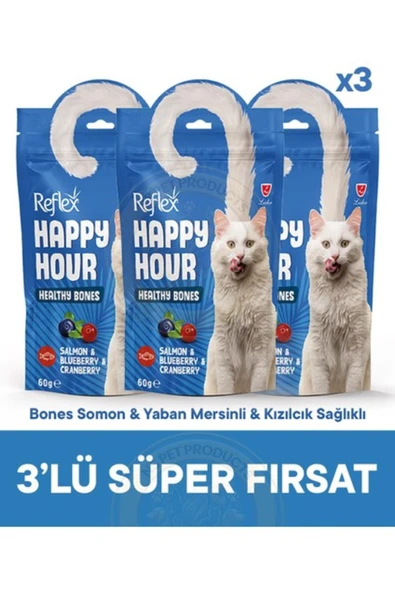 Happy Hour Healty Bones Somon & Yaban Mersinli & Kızılcık Sağlıklı Kemikler Için Destekleyici ürün görseli 1