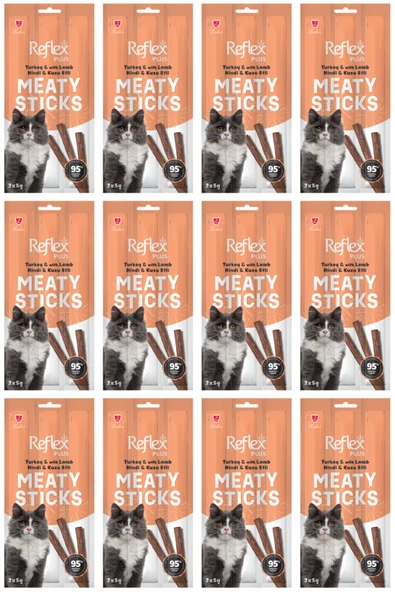 Kedi Ödül Sticks Hindi & Kuzu 3*5 Gr 12 Adet ürün görseli 1