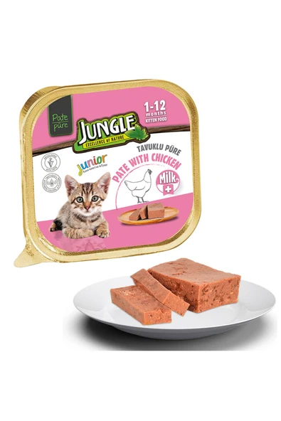 Yavru Kedi 100g Sütlü/tavuk.ezme/pate 5045 ürün görseli 1