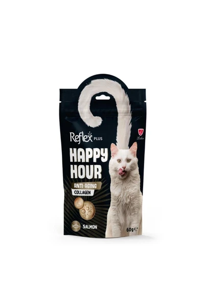 Plus Happy Hour Anti-Aging Collagen Yetişkin Kediler İçin Ödül Maması 60 Gr ürün görseli 1