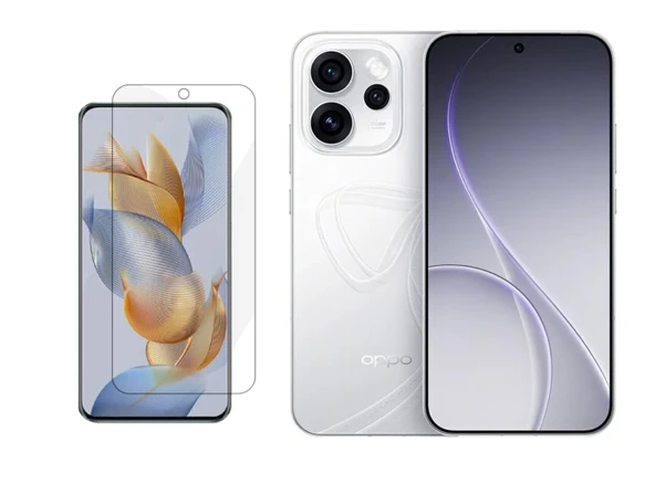 Oppo Reno 15 Pro ile Uyumlu HD Şeffaf 9H Nano Ekran Koruyucu ürün görseli 1