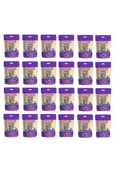 Crunch Tüy Sağlığı için Kedi Ödülü Tavuklu Hair & Skin Care 60 Gr. X 24 Adet ürün görseli 1