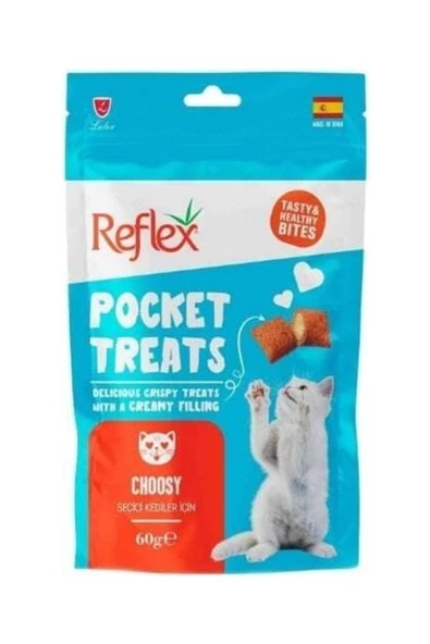 Pocket Treats Tavuklu Seçici Kediler Için Kedi Ödül Maması 60 gr CB10890 ürün görseli 1